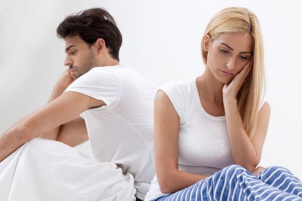 בעיות בתקשורת עם אשתו עוררו היחלשות העוצמה אצל הגבר